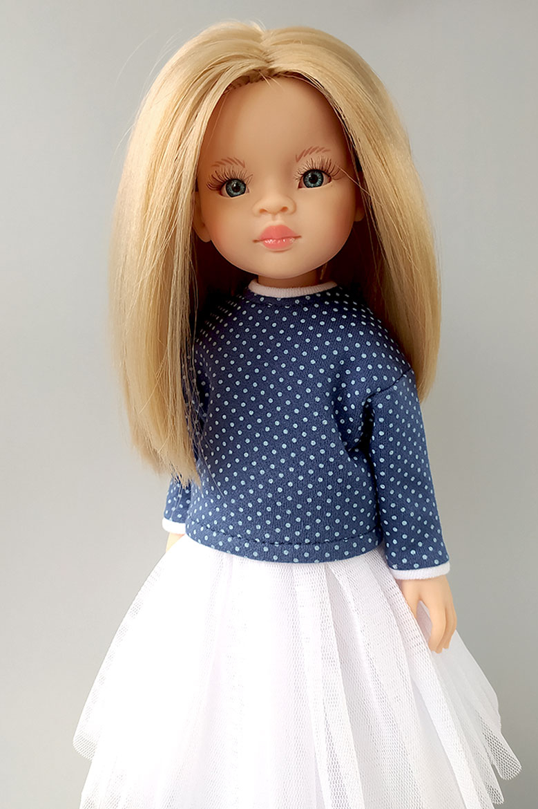 Кукла Маника в комплекте Облачко и тучка