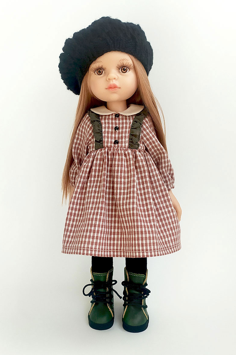 Кукла Кристи 13231 в платье и берете