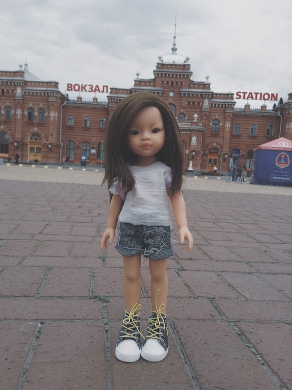 Джинсовые шорты