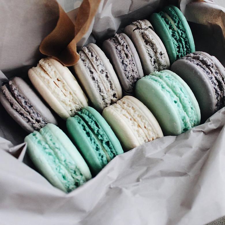 Набор макаронс 12шт