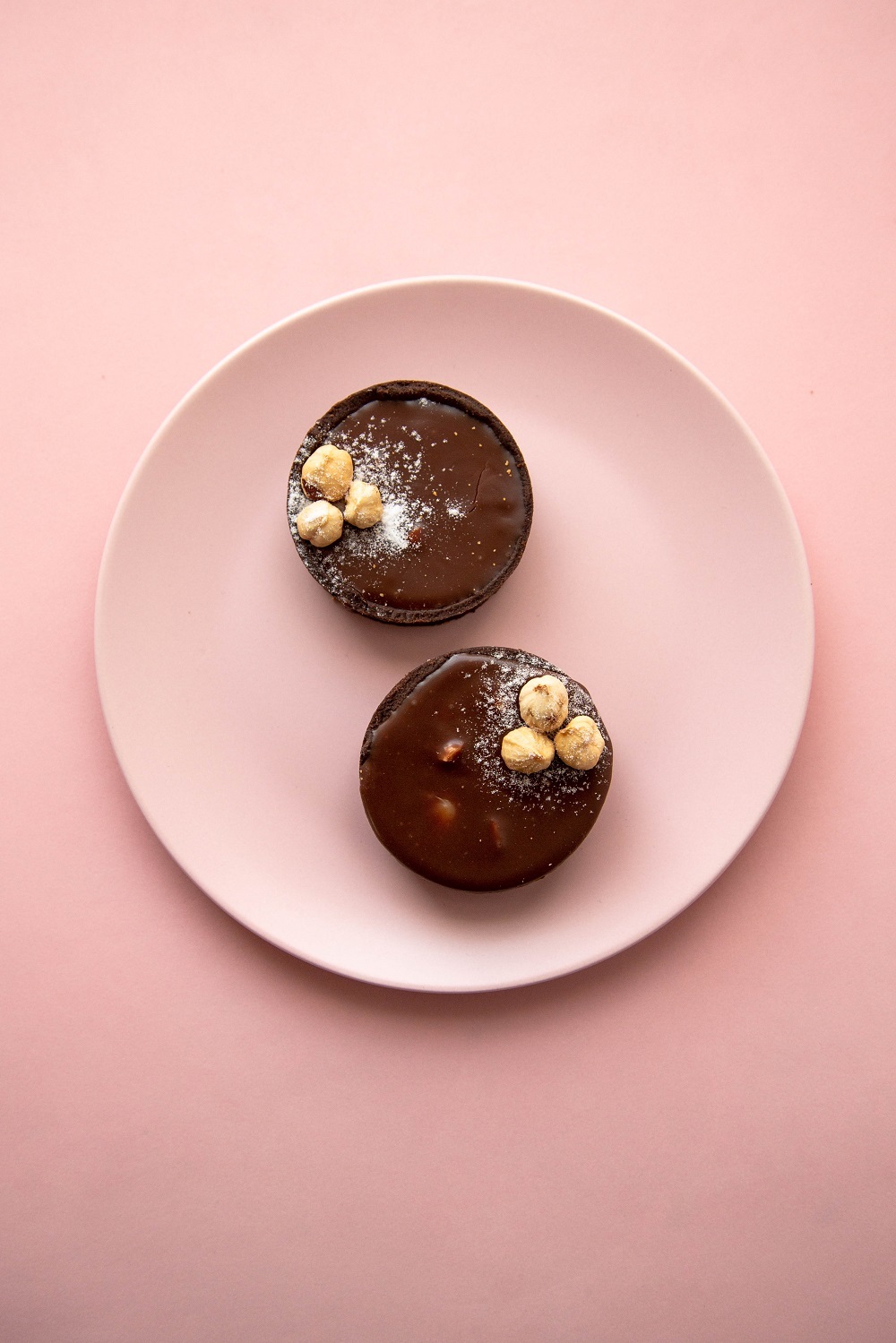 Шоколадно-карамельная корзиночка