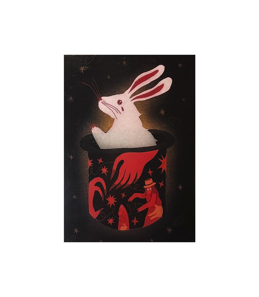 Открытка Зайчик