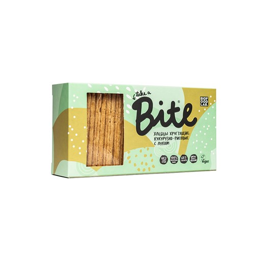 хлебцы Bite кукурузно-рисовые с луком