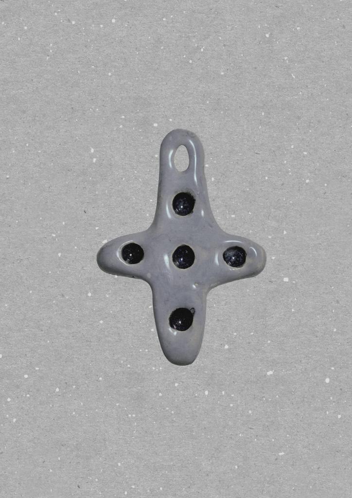 Крестик из керамики •  cross 12