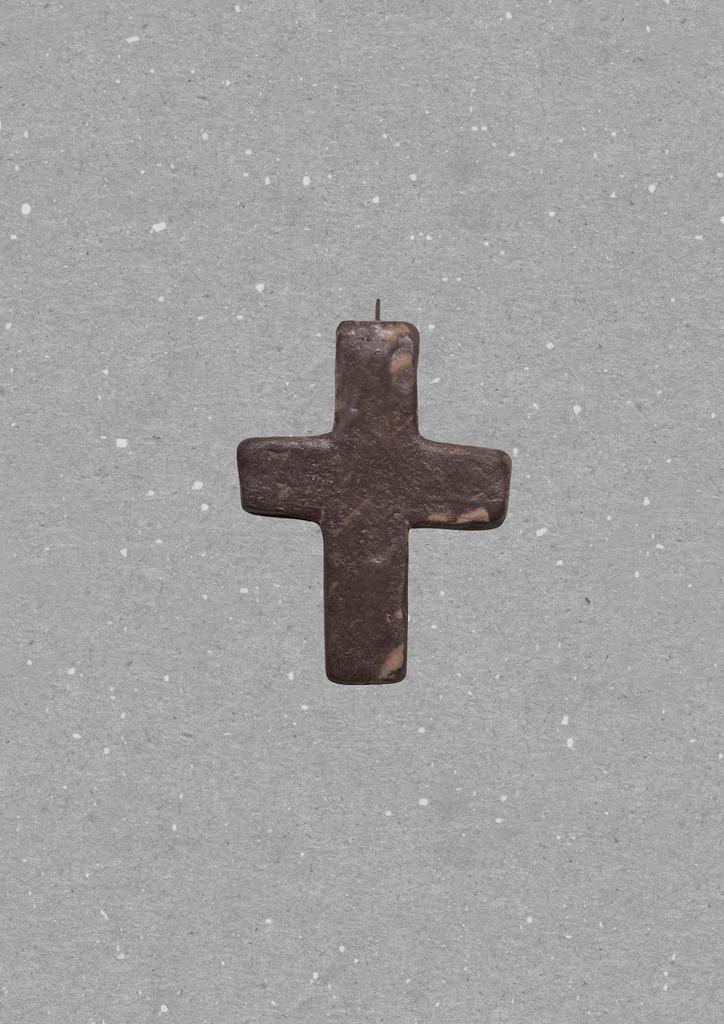 Крестик из керамики •  cross 14