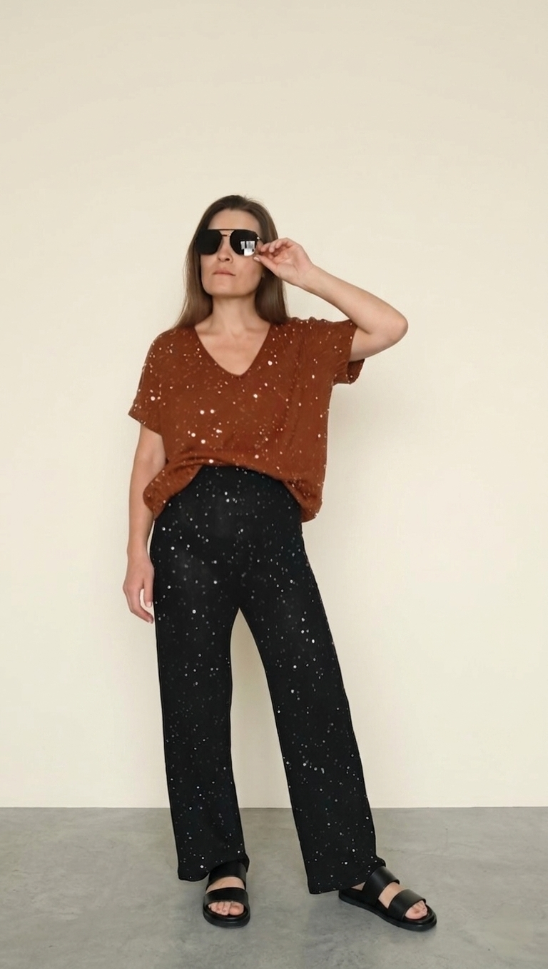 Брюки Лен и Топ Москва