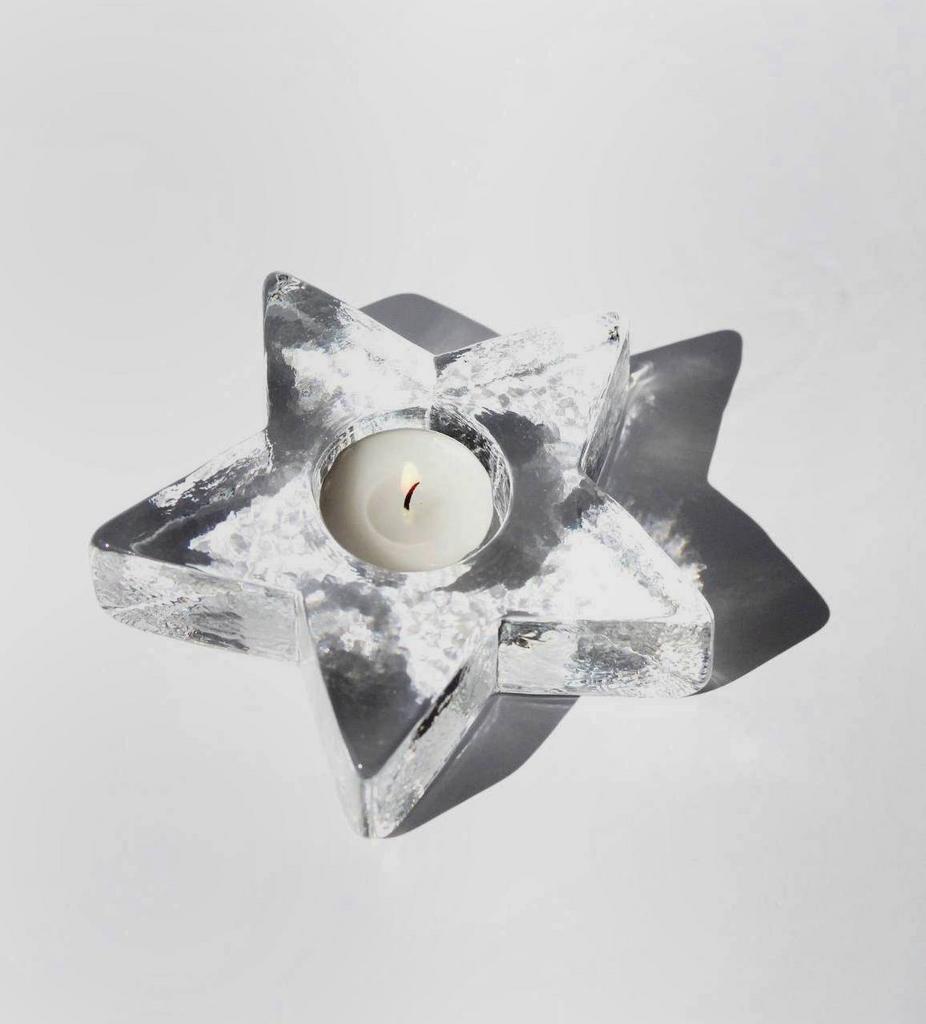 Подсвечники в форме звезд