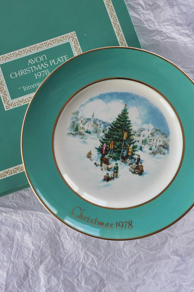 Рождественская тарелка 1978 Wedgwood