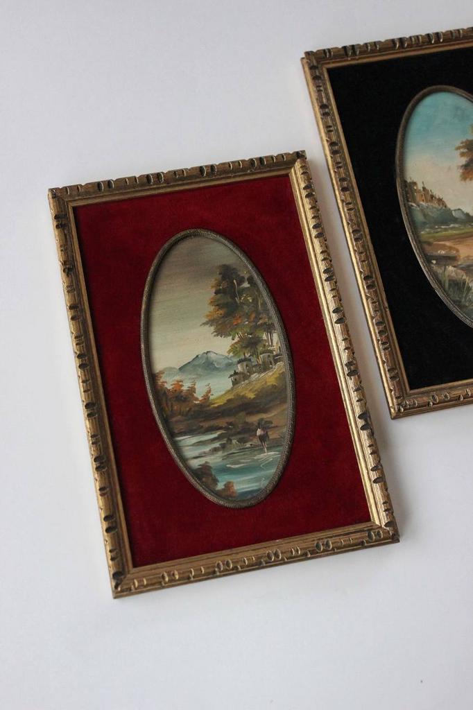 Дуэт итальянских плакеток