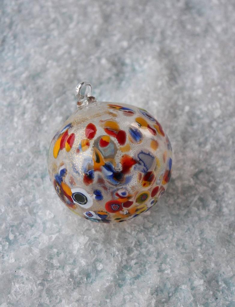 Ёлочный шар Murano миллефиори