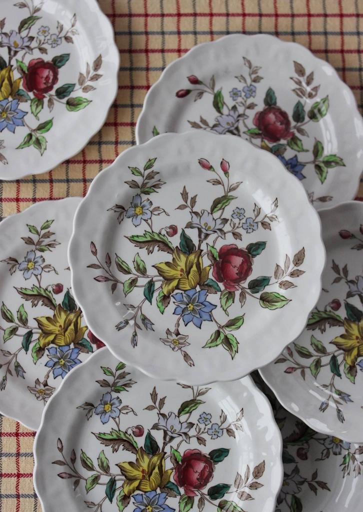 Антикварные тарелки Booths