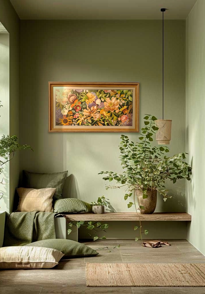 картина ЦВЕТОЧНАЯ КОМПОЗИЦИЯ