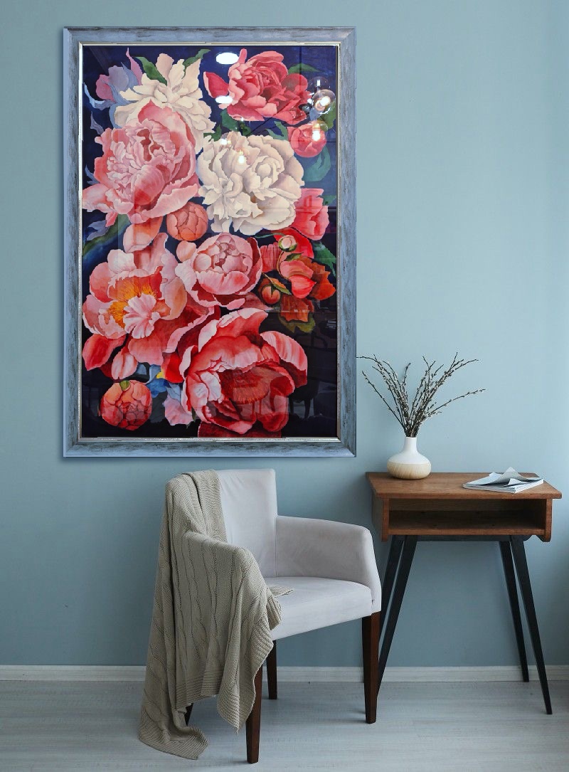 картина ПИОНЫ