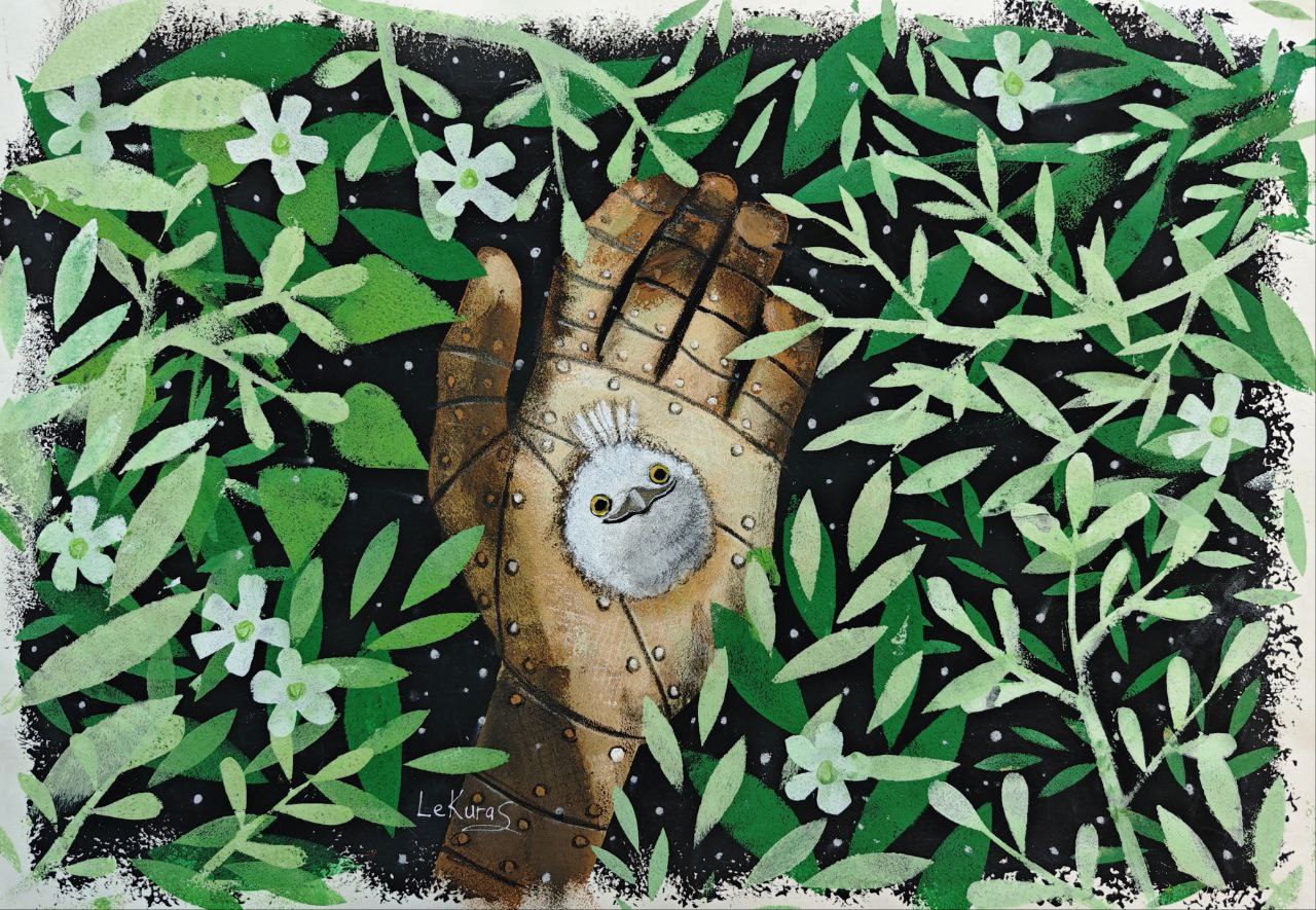 Картина РОБОТ DiLi.  ДОВЕРИЕ