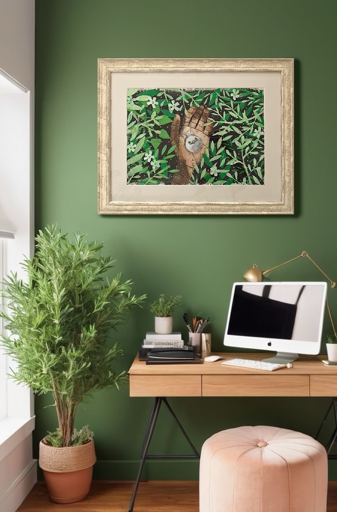 Картина РОБОТ DiLi.  ДОВЕРИЕ