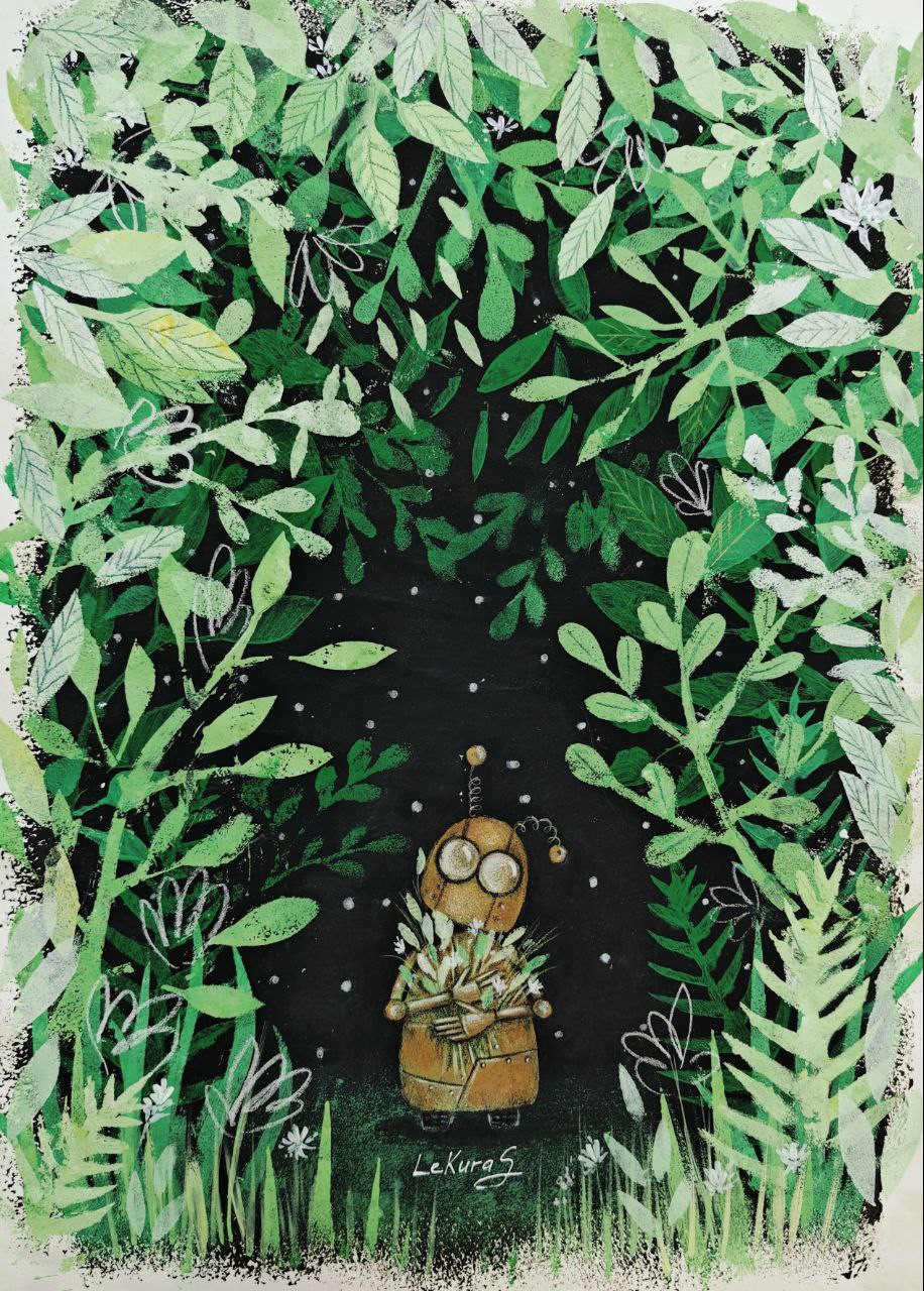 Картина РОБОТ DiLi. ДАР