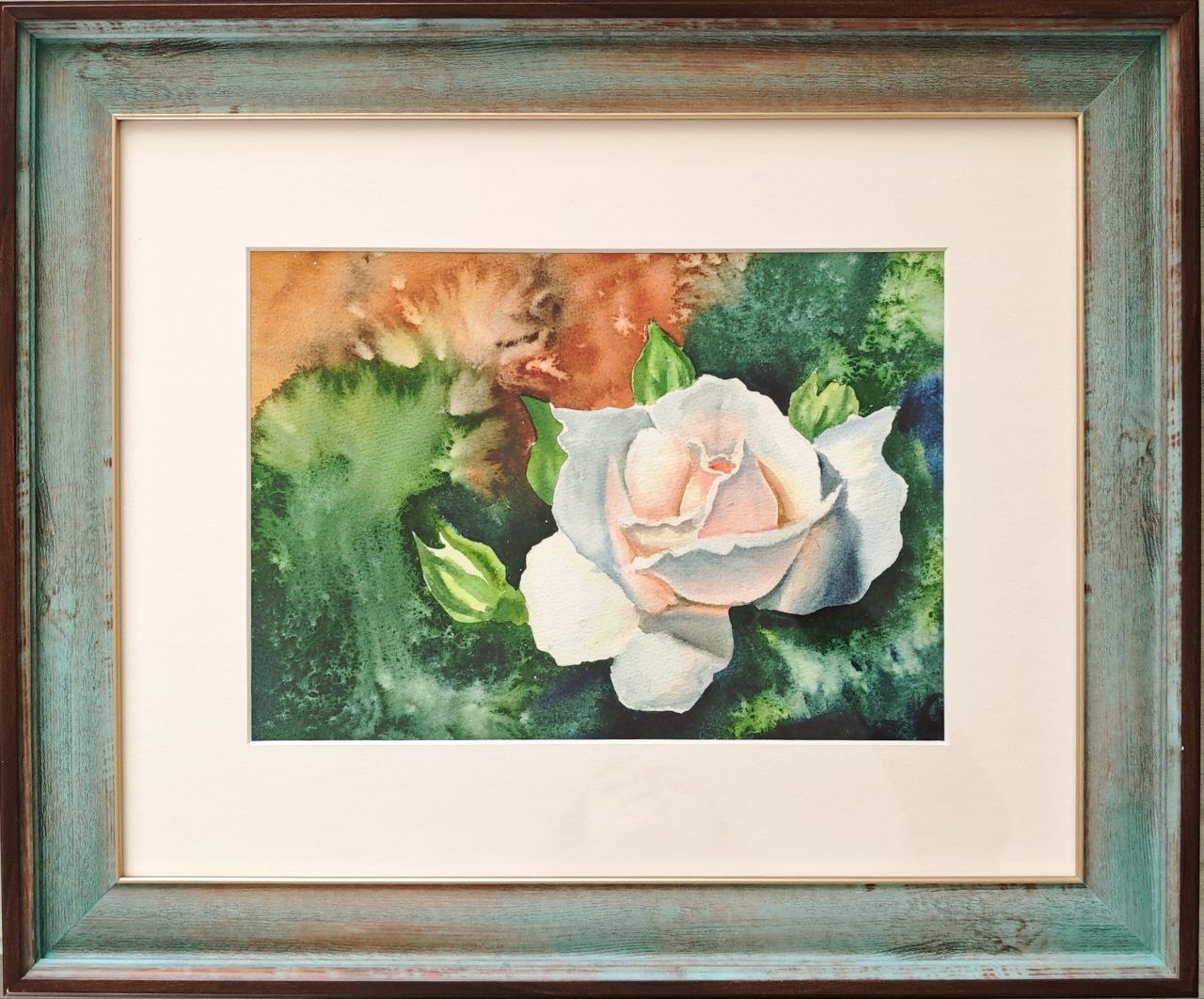 Картина УТРЕННЯЯ РОЗА