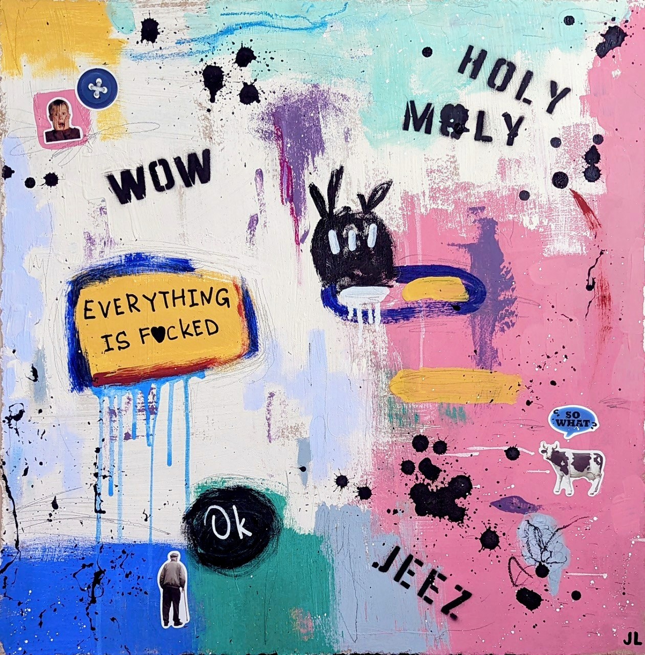 Картина "Everything is f@cked (Все пошло не так)"