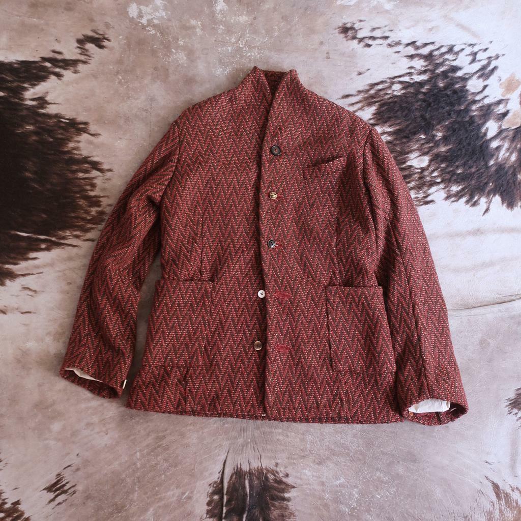 ズマイのジャケット 古いカーペット製