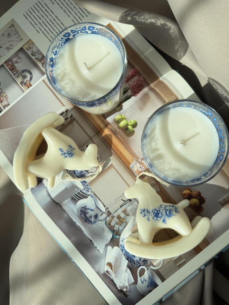 Набор свечей Гжель