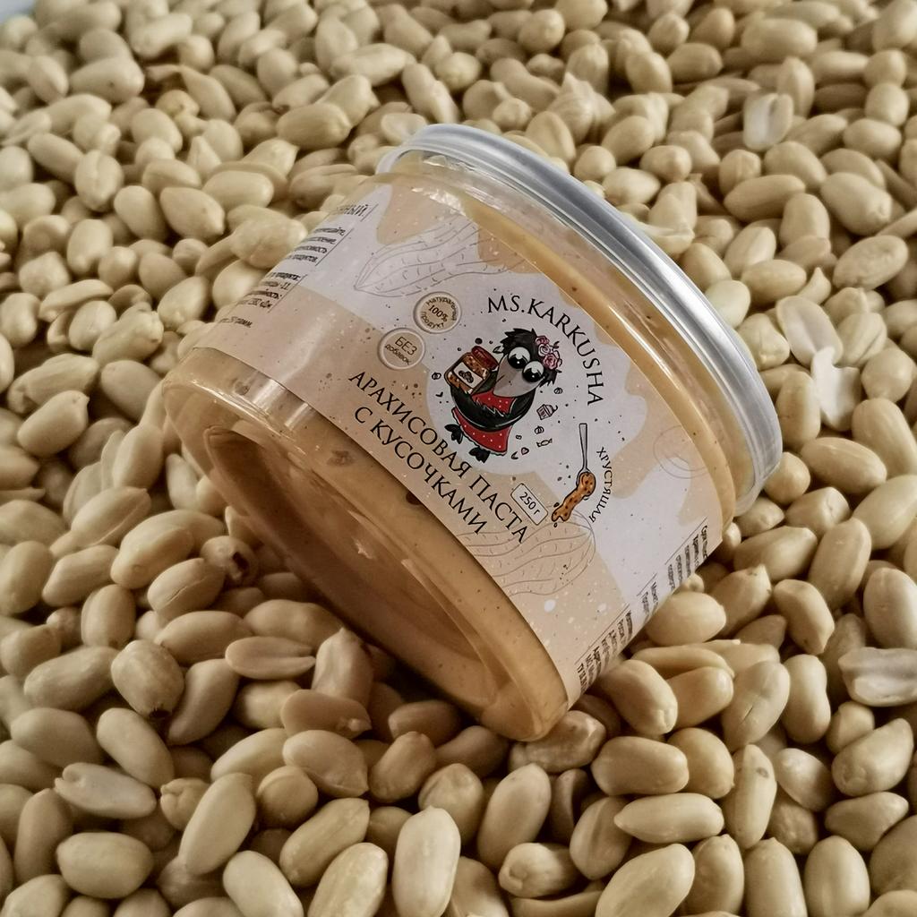 Арахисовая паста с кусочками