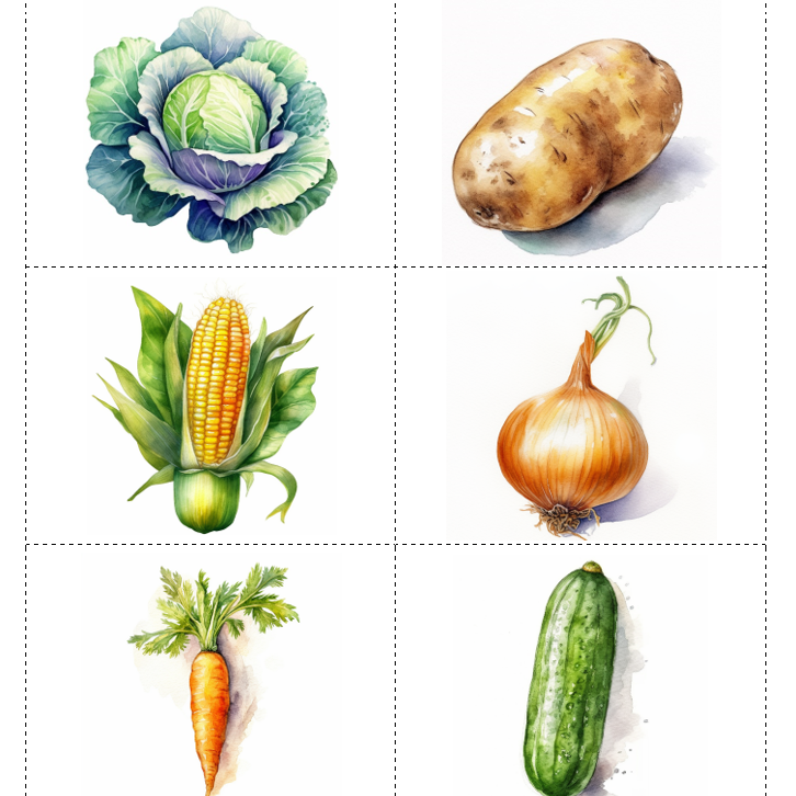 Овощи (существительные)