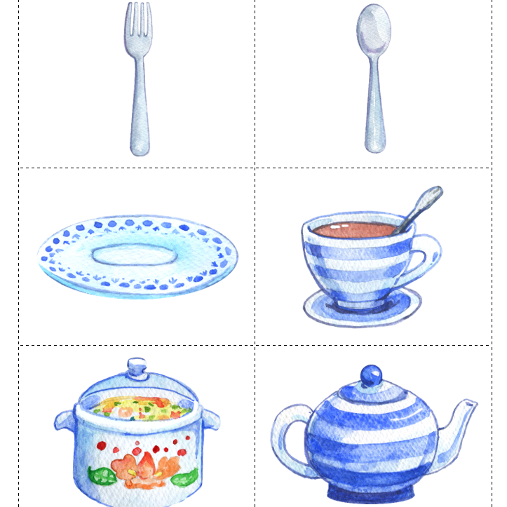 Посуда (существительные)