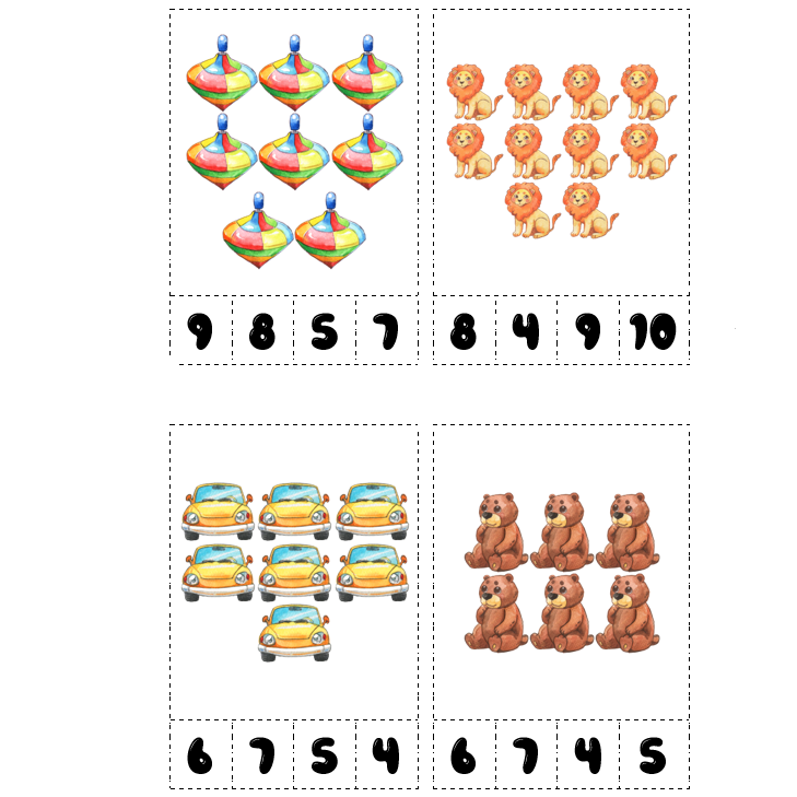 Счет в пределах 10