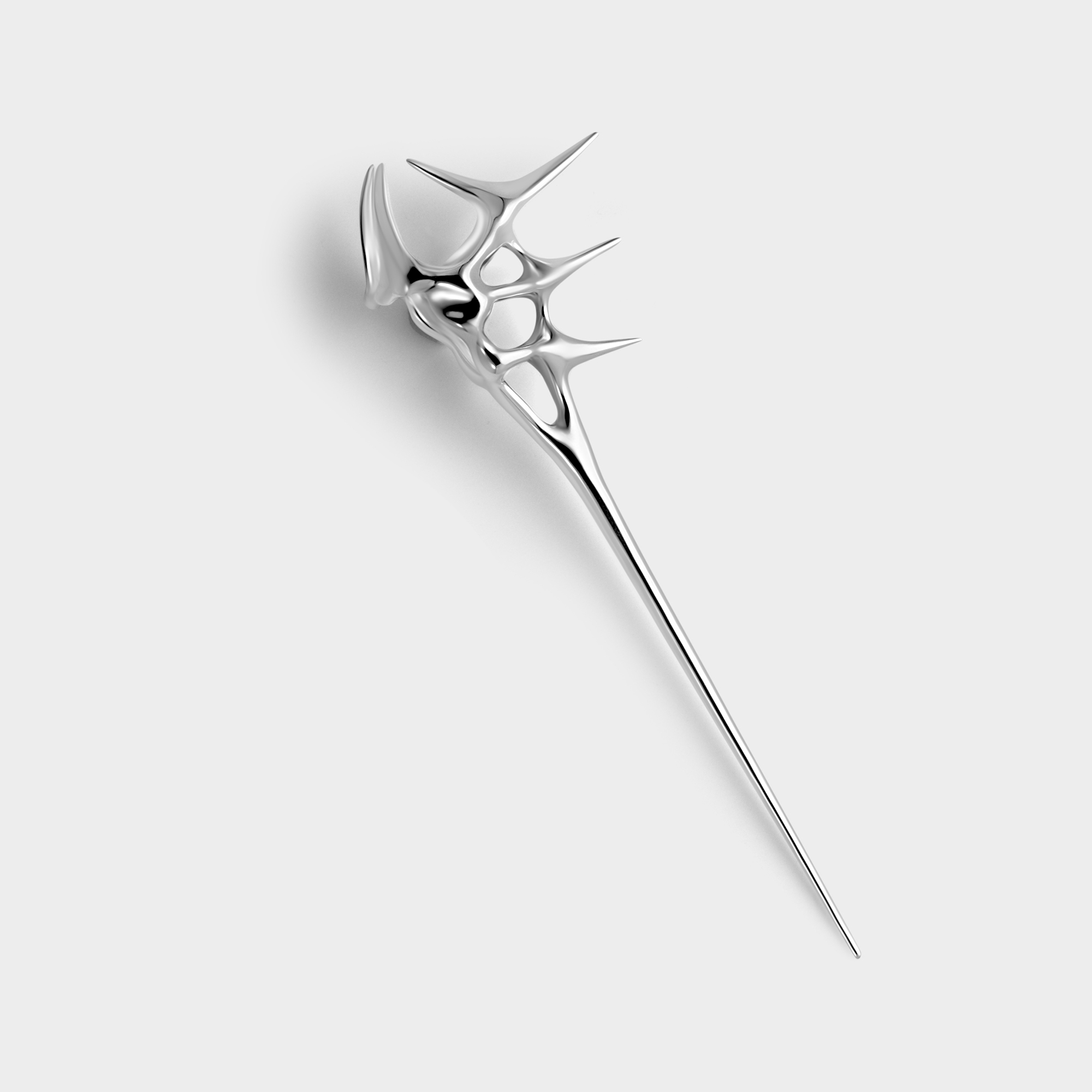 колкая заколка / город