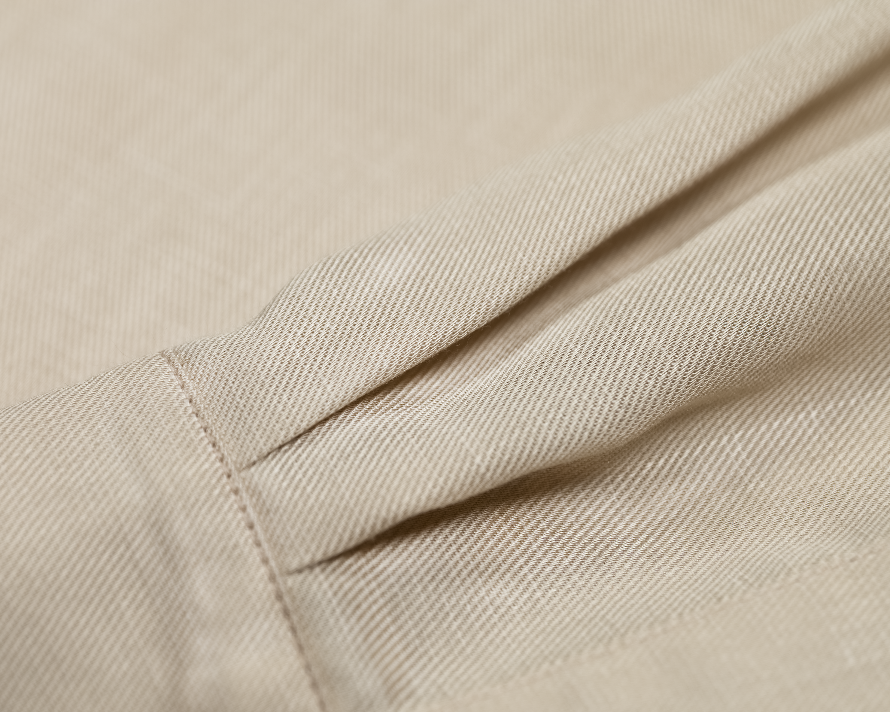 ЛЬНЯНАЯ РУБАШКА В ЦВЕТЕ ШАМПАНСКОГО