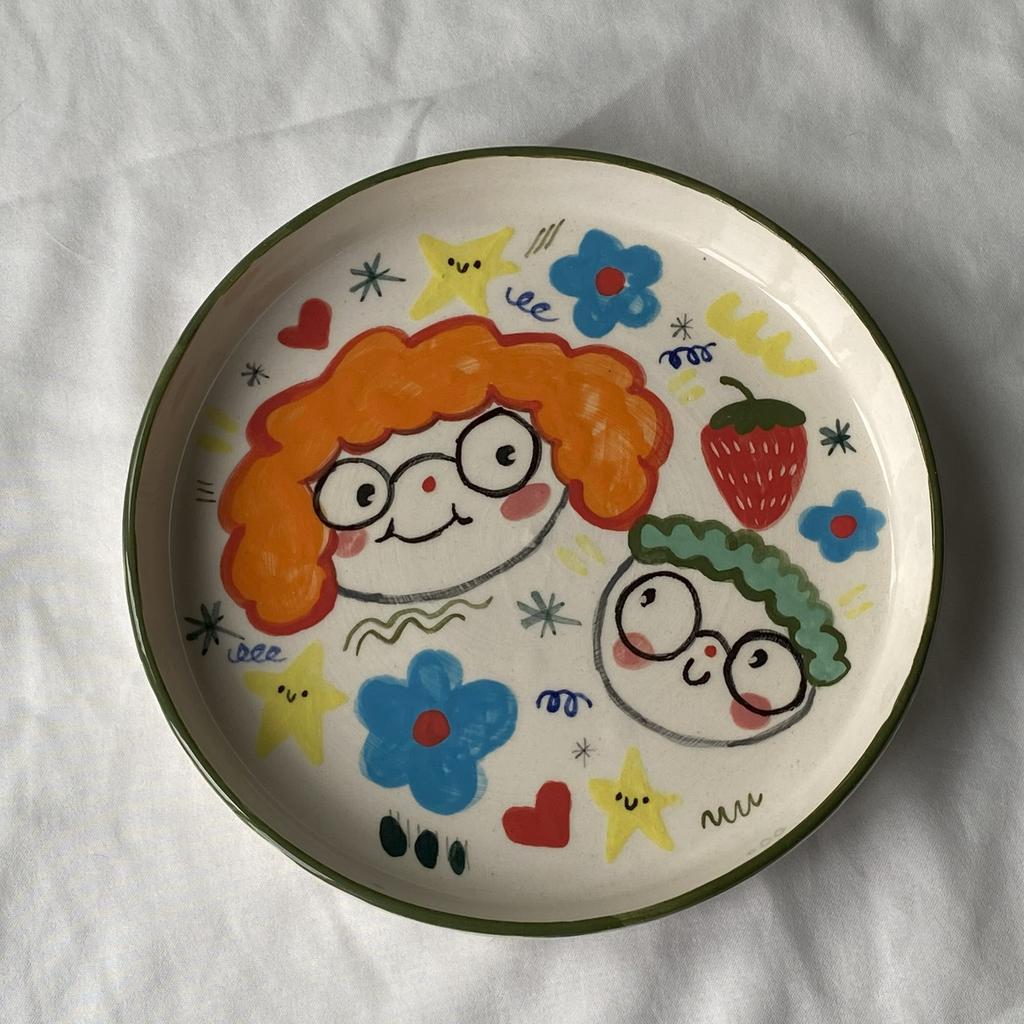 Тарелка Лица