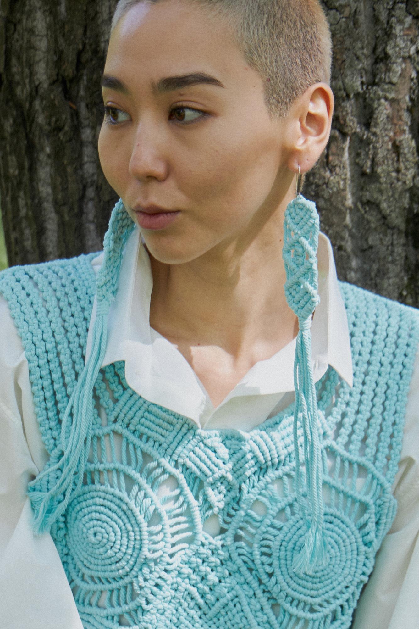 Серьги-кулоны | URUN KUN 2024