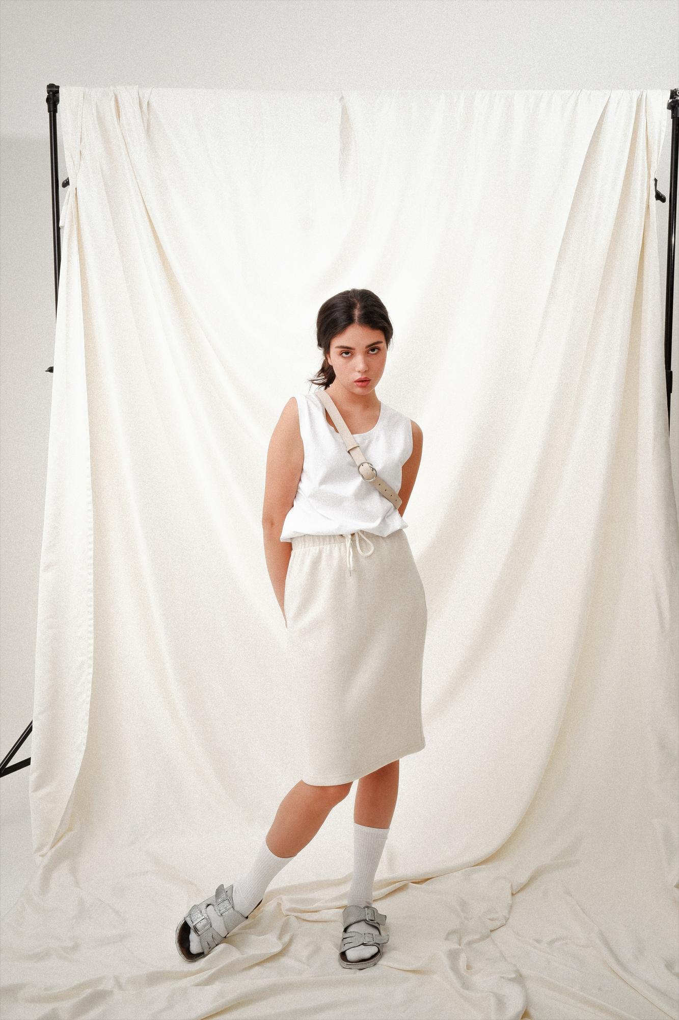 Комплект ЮБКА-КАРАНДАШ + ДЖЕМПЕР  "Жемчужные Грёзы"