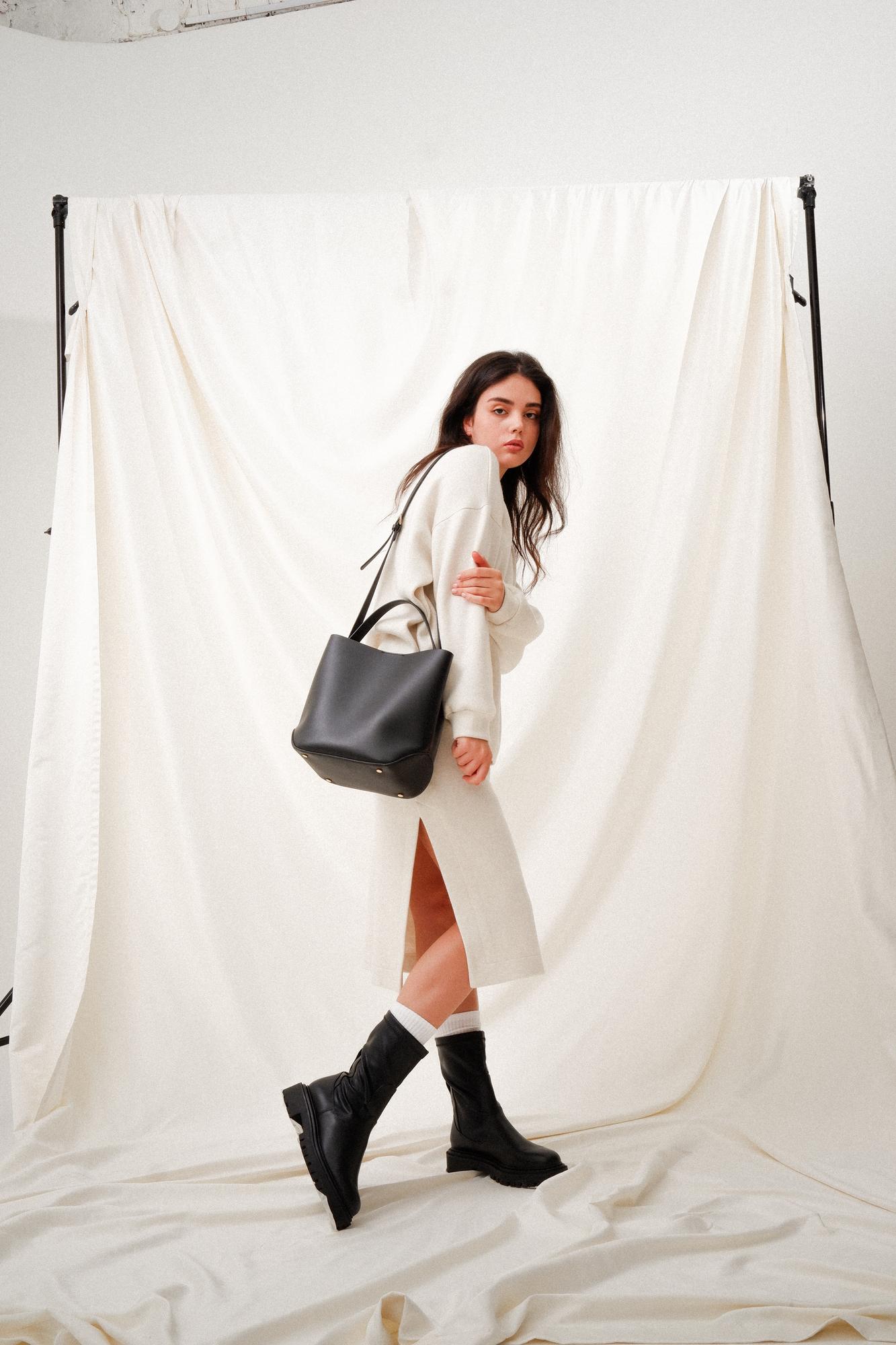 Комплект ЮБКА С РАЗРЕЗАМИ + ДЖЕМПЕР  "Жемчужные Грёзы"