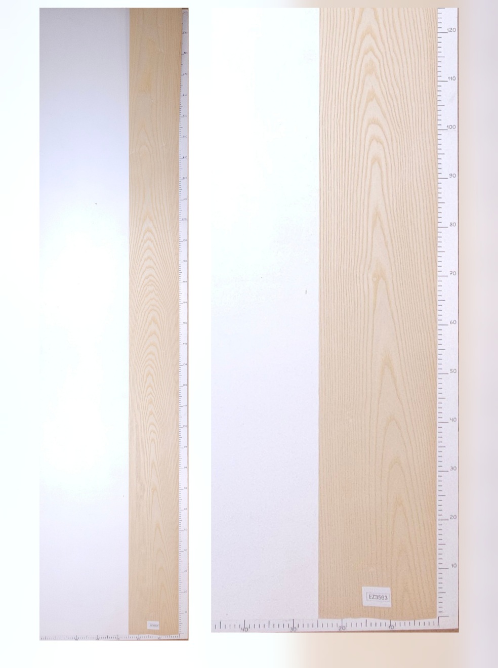 Шпон ясень белый лист 3.39х0.25 EZ3563