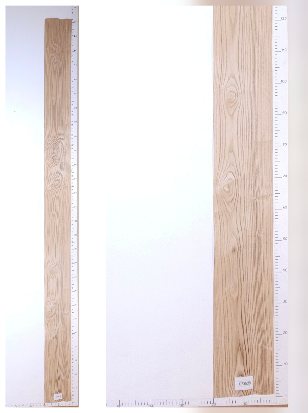 Шпон ясень дальневосточный лист 2,72х0.19 EZ3528