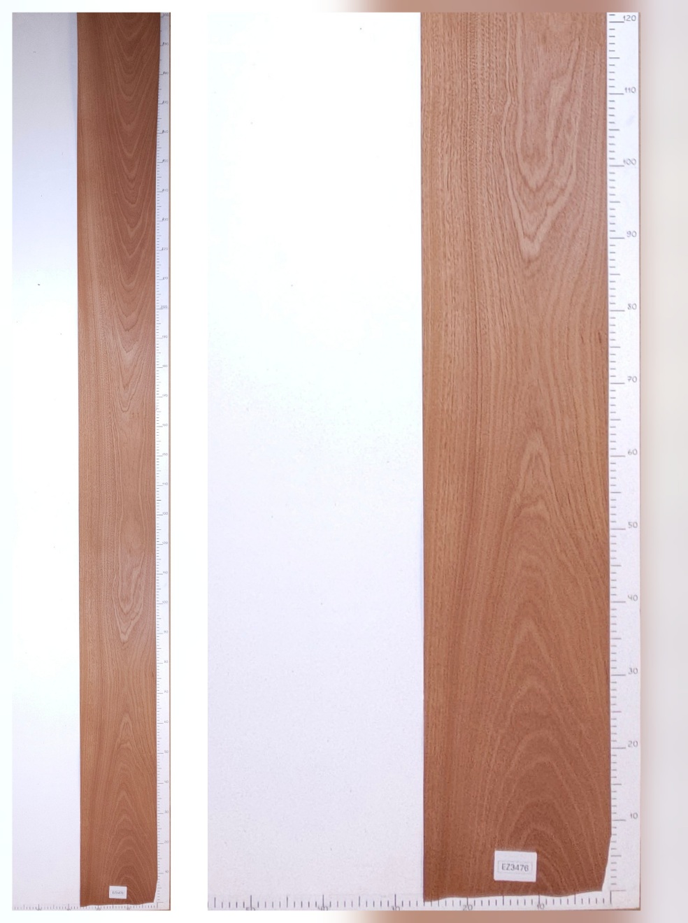 Шпон сапеле тангенс лист 3,35х0.26 EZ3476