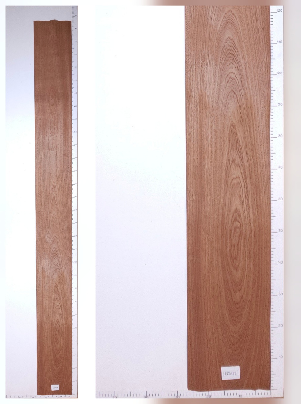 Шпон сапеле тангенс лист 2,85х0.28 EZ3478