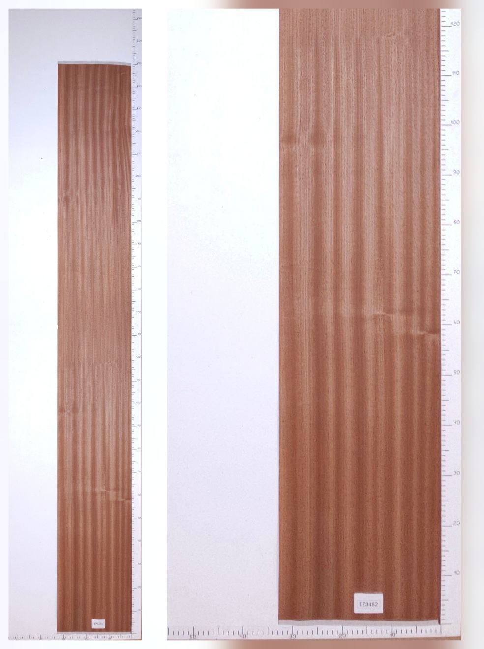 Шпон сапеле радиал лист 2,5х0.32 EZ3482