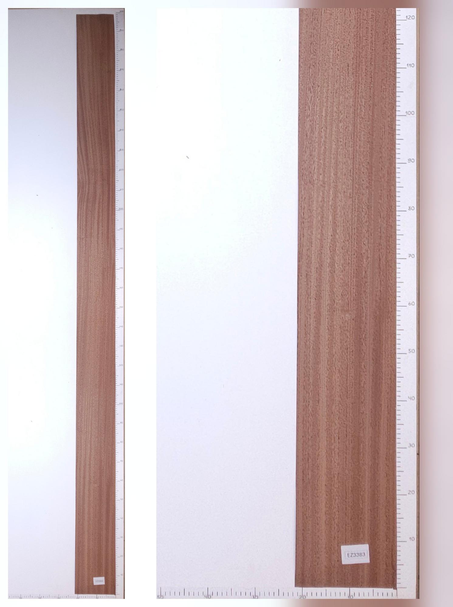 Шпон сапеле радиал лист 3х0,21 EZ3383