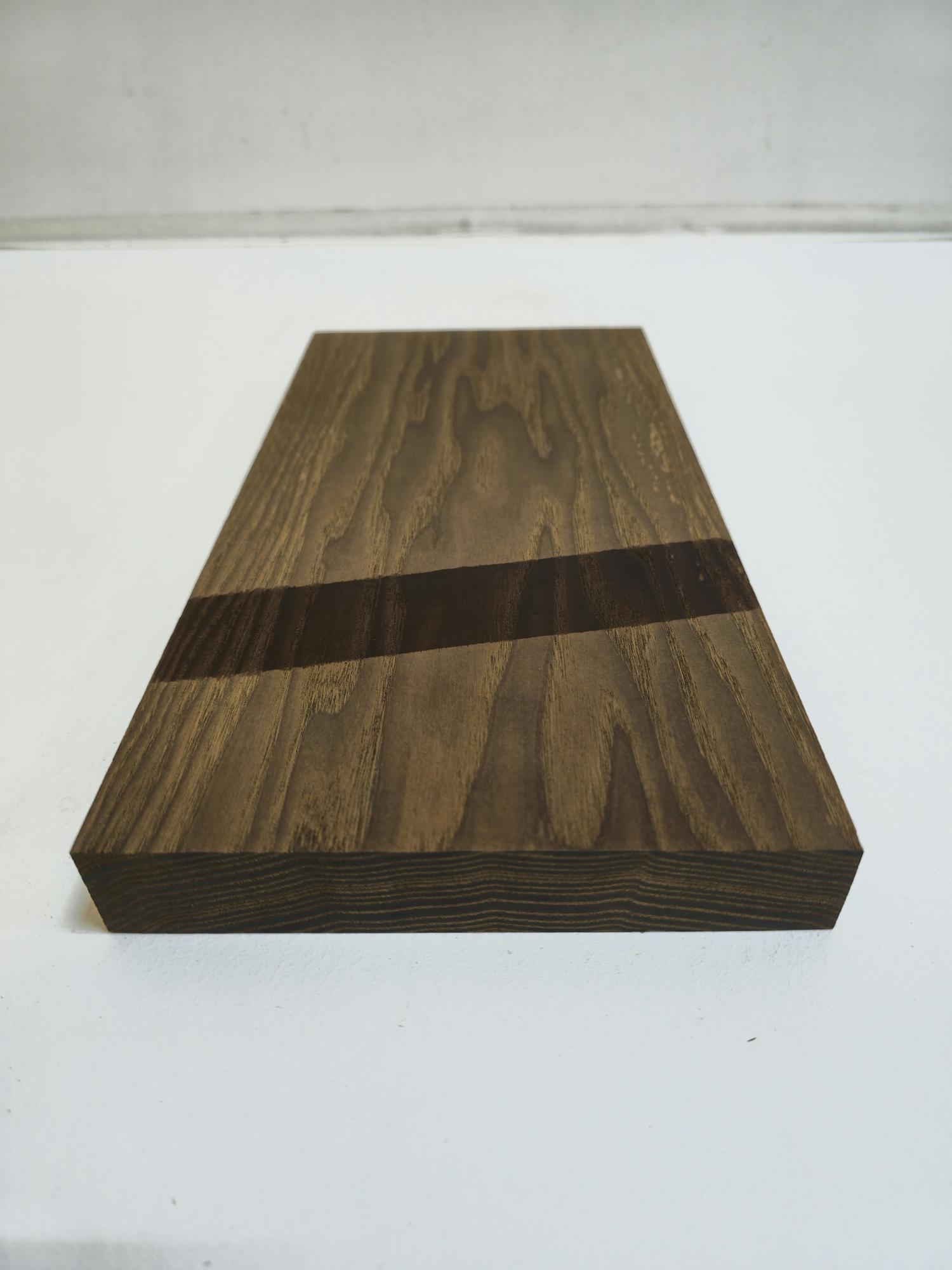 Заготовка столярная из древесины Термоясень размеры 307*155*26мм NZ2225