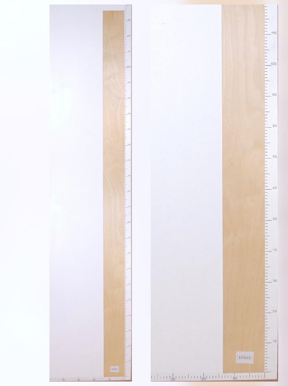 Шпон берёза лист 2.35х0.14 EZ3312