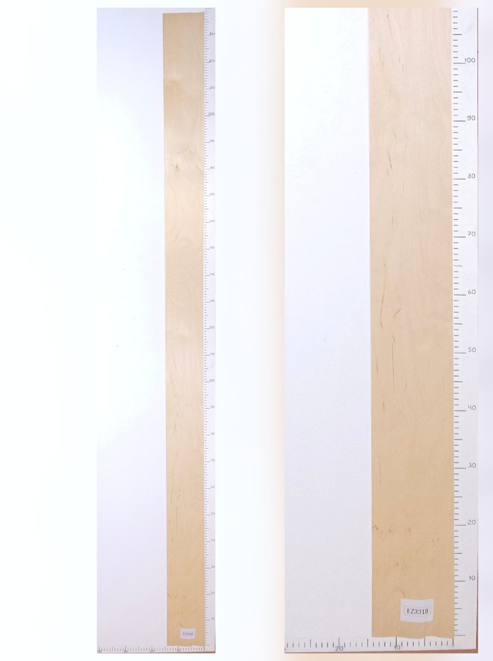 Шпон берёза лист 2.35х0.14 EZ3318