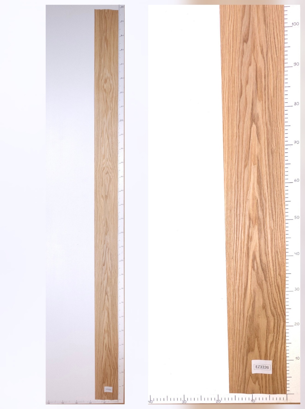 Шпон ясень дальневосточный лист 2,7х0.16 EZ3326