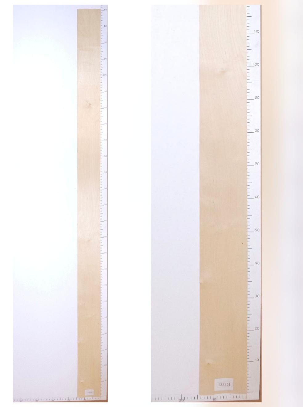 Шпон берёза лист 2.4х0.14 EZ3251