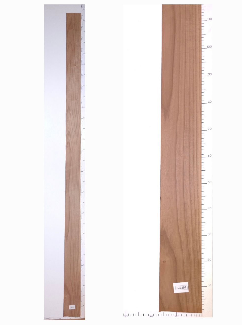 Шпон орех европейский лист 2.85х0.14м EZ3297