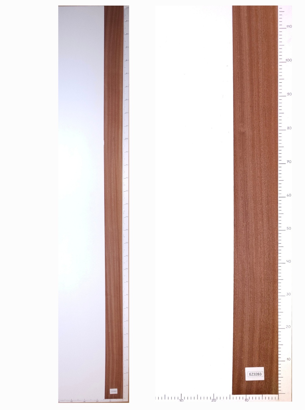 Шпон сапеле радиал лист 3,16х0.15 EZ3283