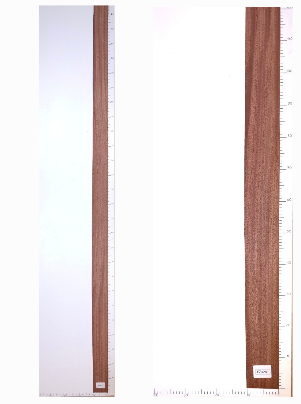 Шпон сапеле радиал лист 3х0.12 EZ3281