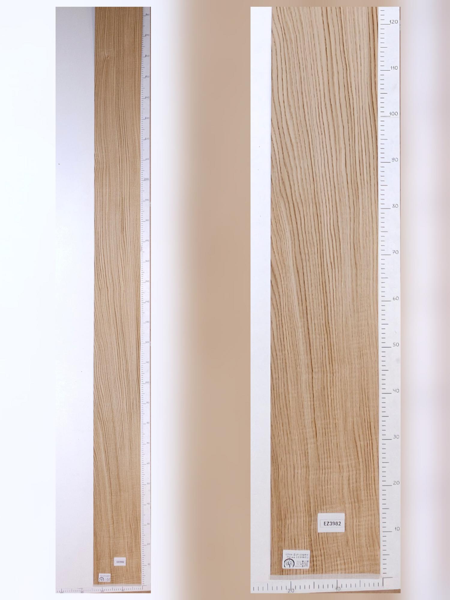 Шпон Дуб радиал лист 3,3х0,23м EZ3982