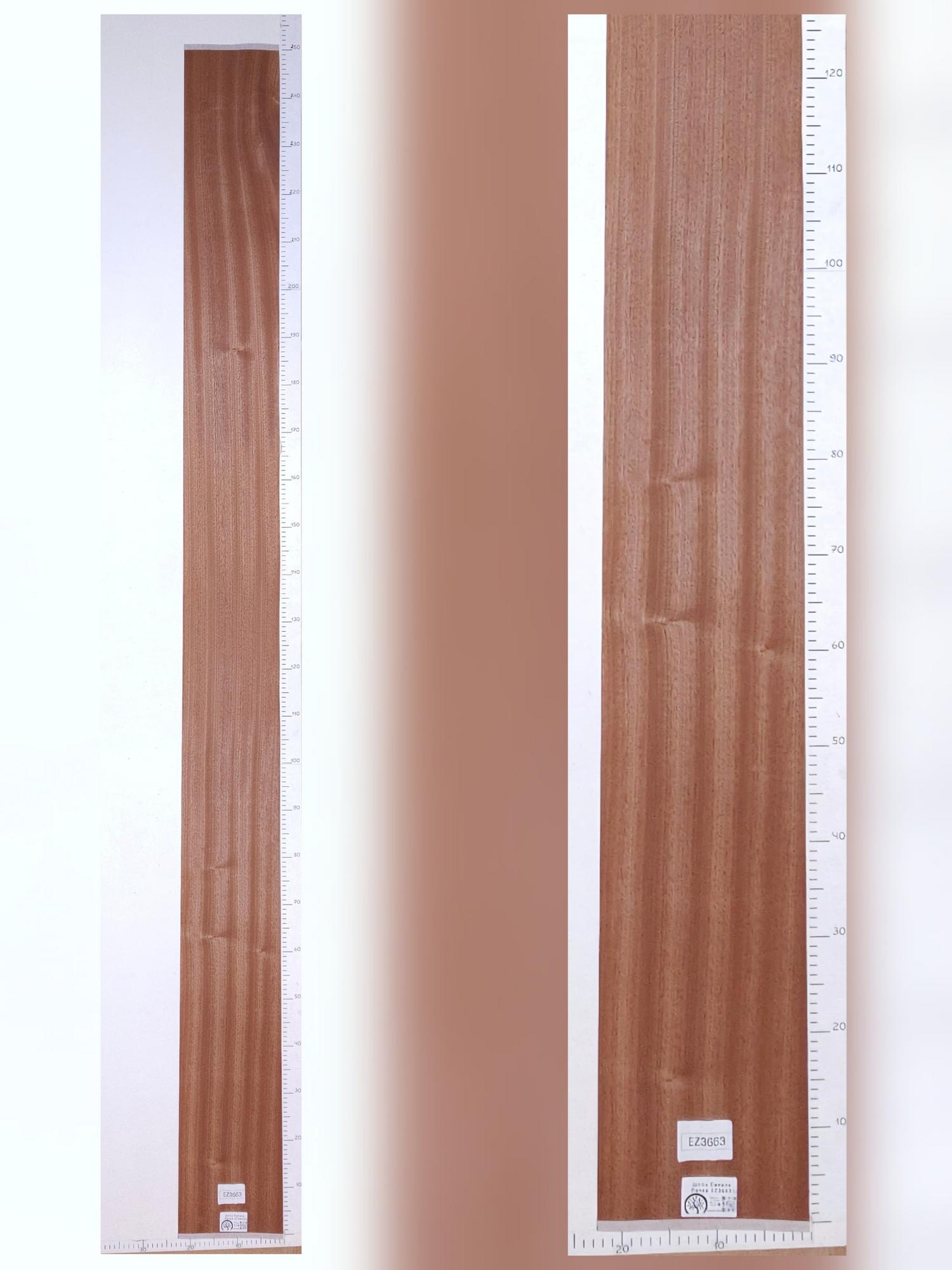 Шпон Сапеле радиал лист 2,5х0,2м EZ3663